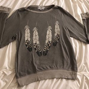 Wildfox baggy beach jumper